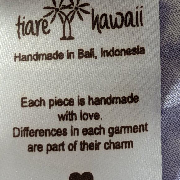 Tiare Hawaii Ryden Midi Dress Indigo Smoke S/M - Picture 14 of 16